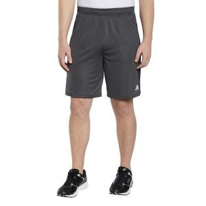 Adidas Men’s AEROREADY 3 Stripe Training Shorts Grey/Black NWT Small